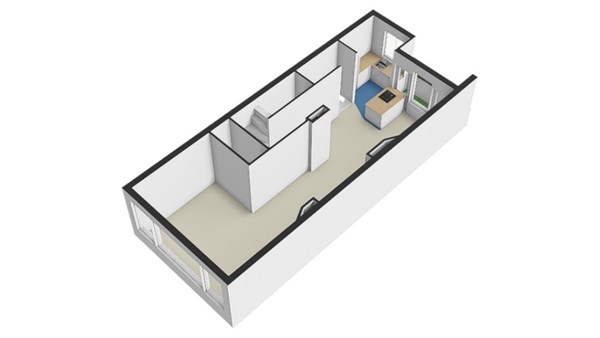 Floorplan - Noorderhavenkade 60b03, 3038 XL Rotterdam